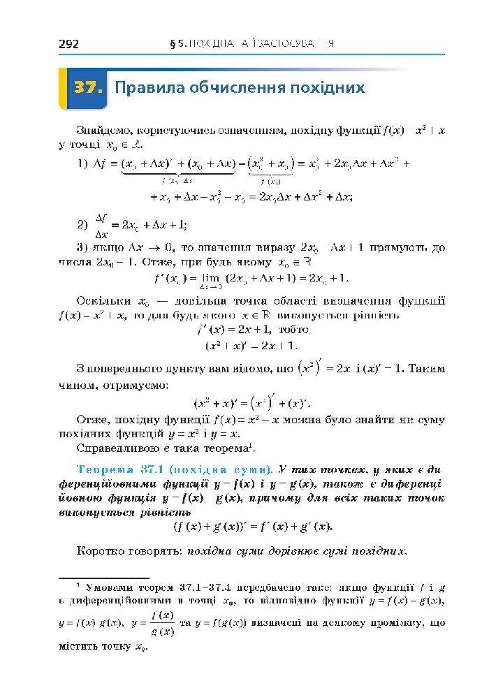 Алгебра 10 клас Мерзляк 2018 (Проф.)