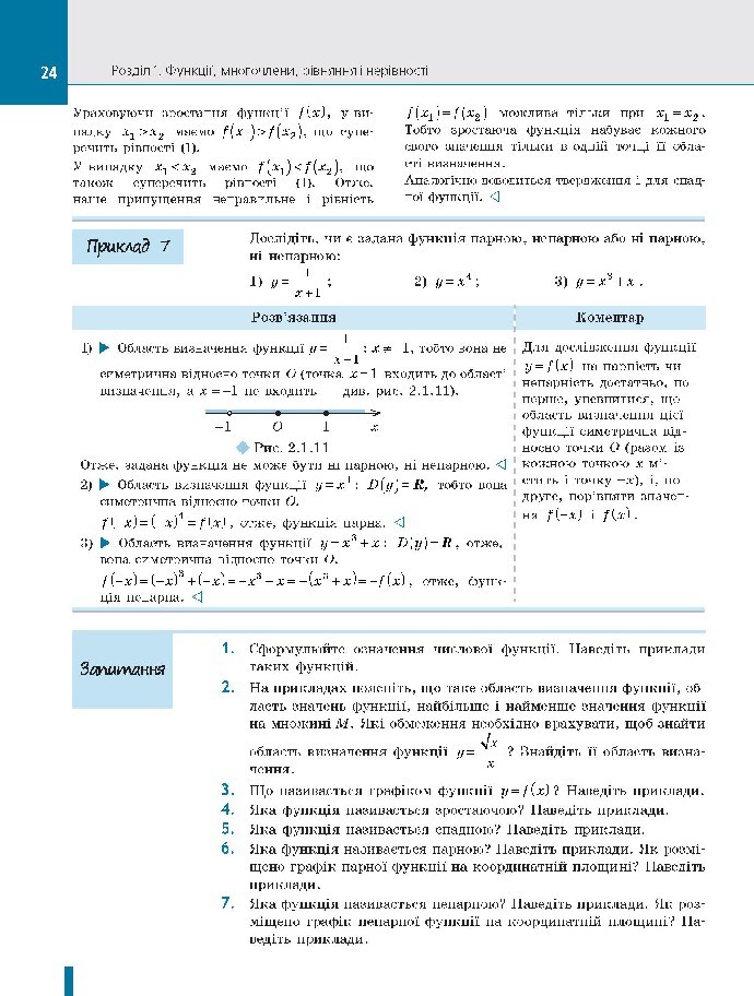 Алгебра і початки аналізу 10 клас Нелін 2018 (Проф.)