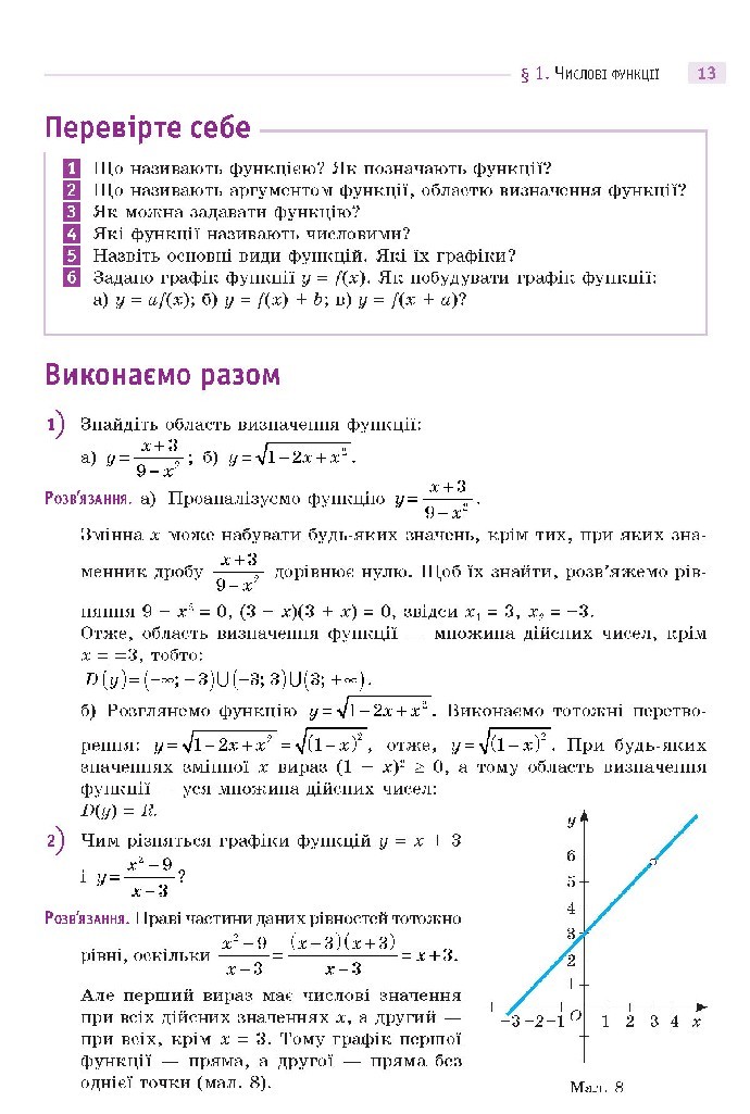 Математика 10 клас Бевз 2018