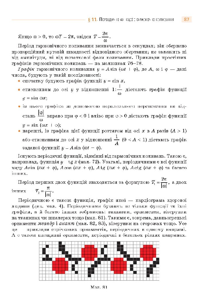 Математика 10 клас Бевз 2018