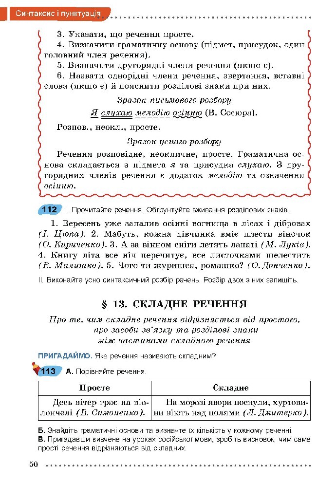 Українська мова 5 класс Заболотний 2018 (Рус.)