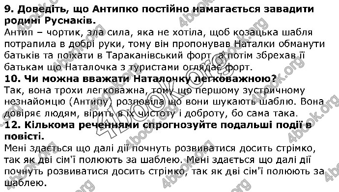 Решебник Українська література 5 клас Авраменко 2018. ГДЗ