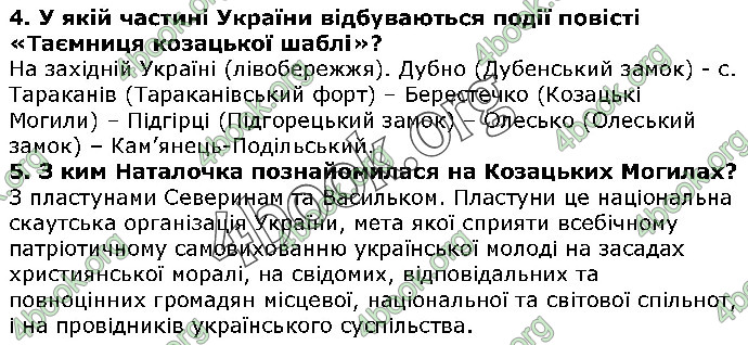 Решебник Українська література 5 клас Авраменко 2018. ГДЗ