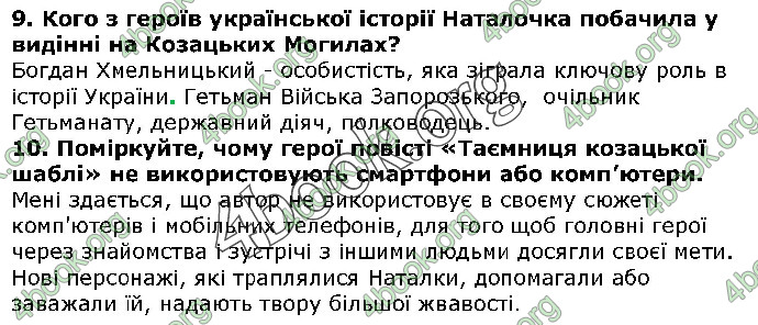 Решебник Українська література 5 клас Авраменко 2018. ГДЗ