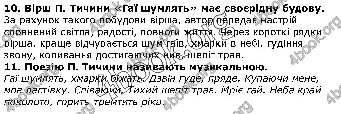 Решебник Українська література 5 клас Авраменко 2018. ГДЗ