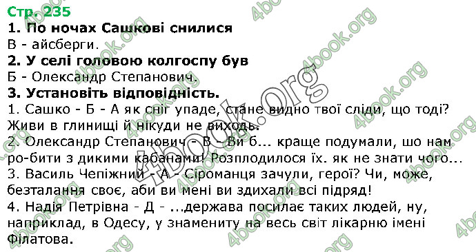 Решебник Українська література 5 клас Авраменко 2018. ГДЗ