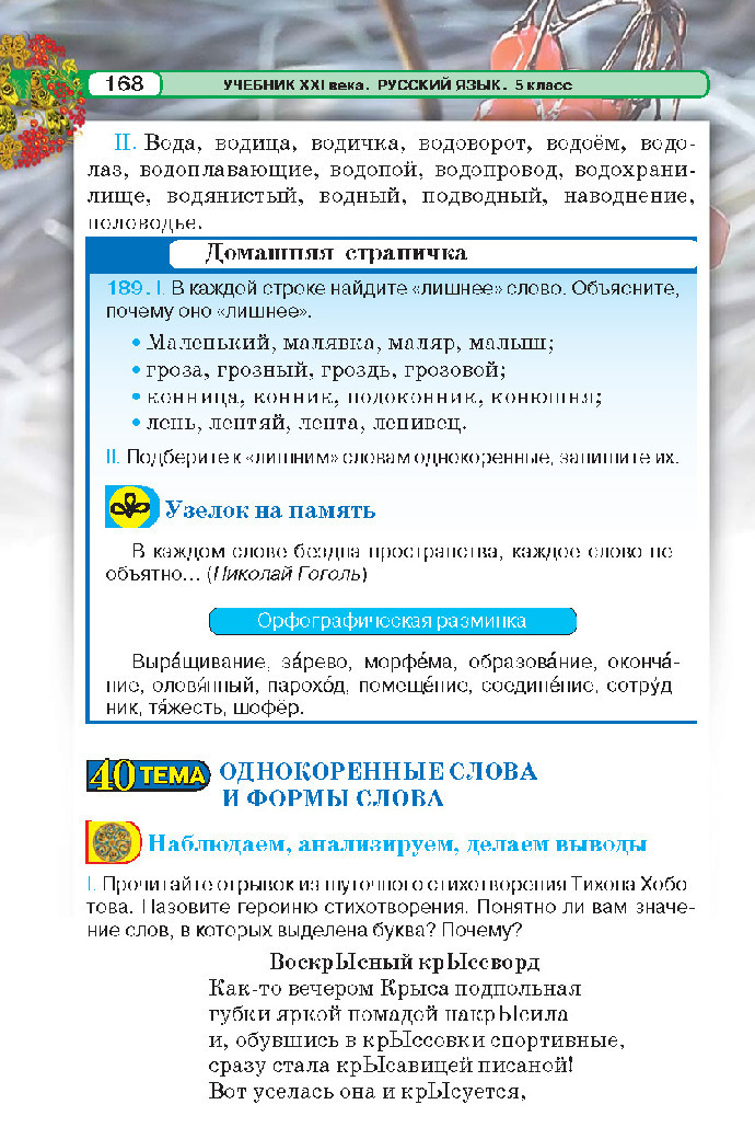 Русский язык 5 класс Давидюк 2018