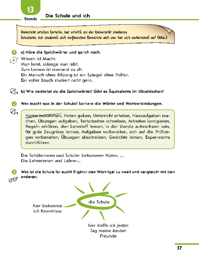 Німецька мова 10 клас Сотникова 2018 (6 рік)