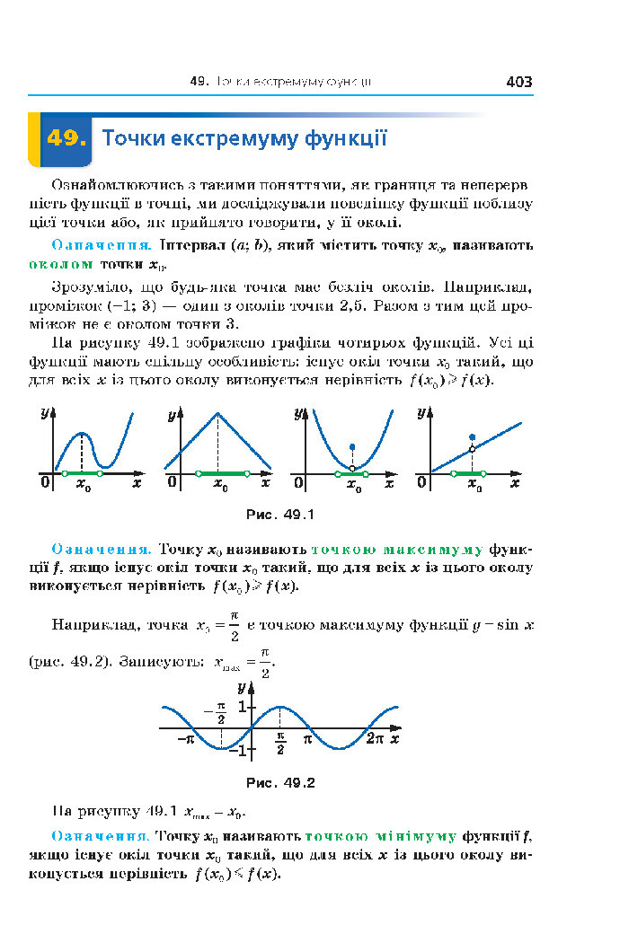 Алгебра 10 клас Мерзляк 2018 (Поглиблений)