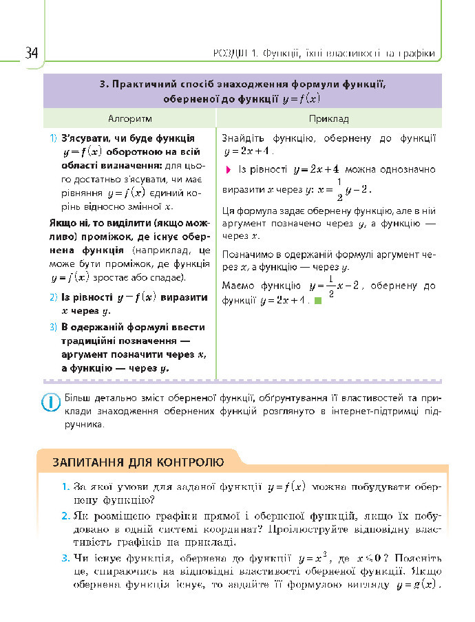 Математика 10 клас Нелін 2018