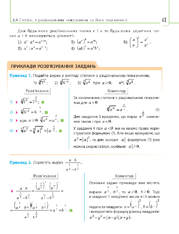 Математика 10 клас Нелін 2018