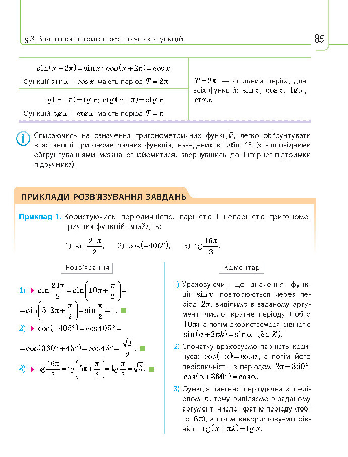 Математика 10 клас Нелін 2018