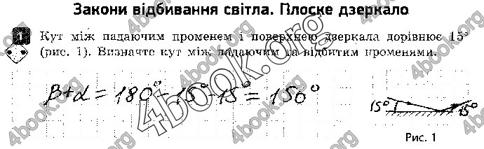 Решебник Зошит контроль Фізика 9 клас Божинова. ГДЗ