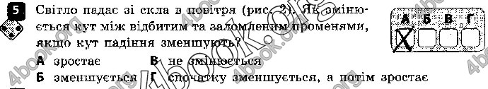 Решебник Зошит контроль Фізика 9 клас Божинова. ГДЗ