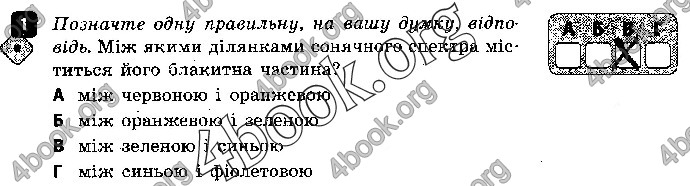 Решебник Зошит контроль Фізика 9 клас Божинова. ГДЗ