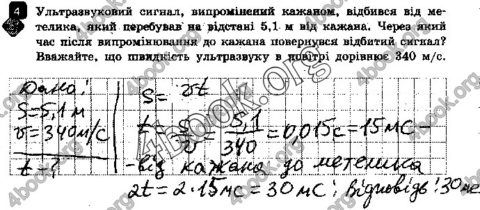 Решебник Зошит контроль Фізика 9 клас Божинова. ГДЗ