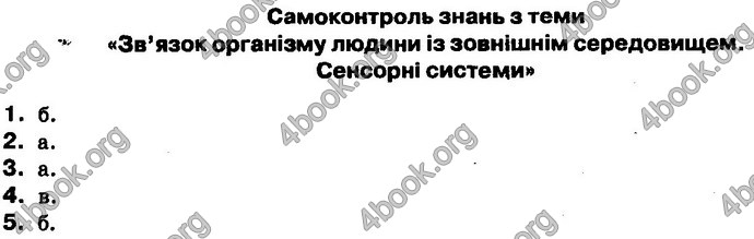 Відповіді Біологія 8 клас Матяш 2016. ГДЗ