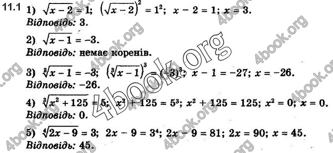 Решебник Алгебра 10 клас Нелін 2018. ГДЗ