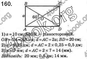 Відповіді Геометрія 8 клас Бурда 2016. ГДЗ