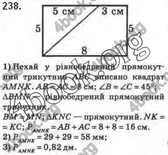 Відповіді Геометрія 8 клас Бурда 2016. ГДЗ