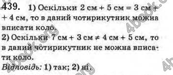 Відповіді Геометрія 8 клас Бурда 2016. ГДЗ