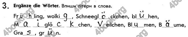 Решебник Зошит Німецька мова 5 клас Сотникова. ГДЗ