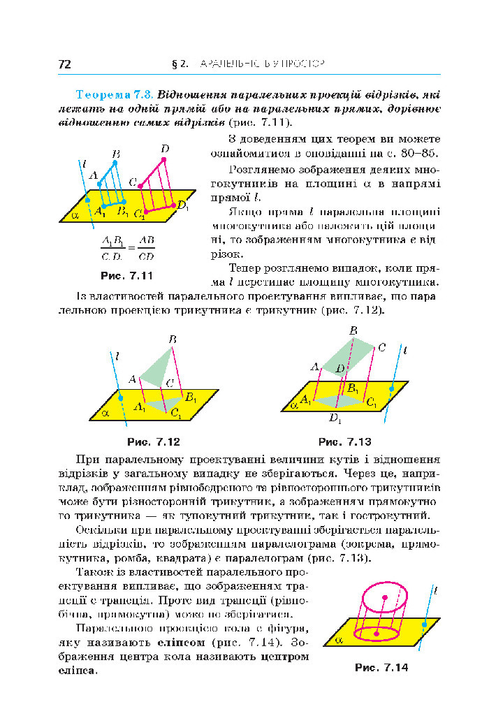 Геометрія 10 клас Мерзляк 2018 (Проф.)