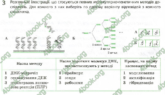 Решебник Зошит Біологія 10 клас Задорожний 2018 (Станд.)