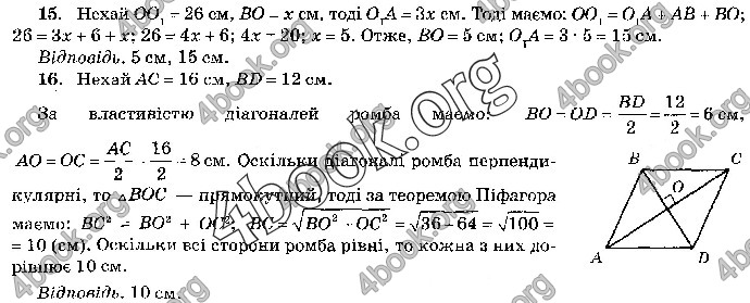 Відповіді Математика 9 клас ДПА 2019 Бевз. ГДЗ