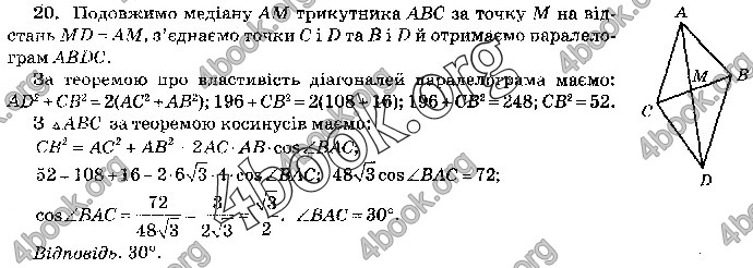 Відповіді Математика 9 клас ДПА 2019 Бевз. ГДЗ