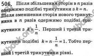 Відповіді Геометрія 8 клас Бурда 2016. ГДЗ