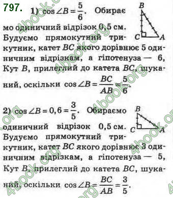 Відповіді Геометрія 8 клас Бурда 2016. ГДЗ