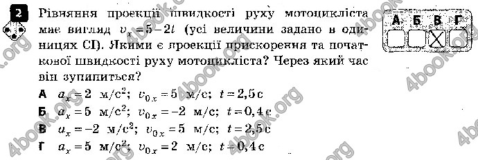 Решебник Зошит контроль Фізика 9 клас Божинова. ГДЗ