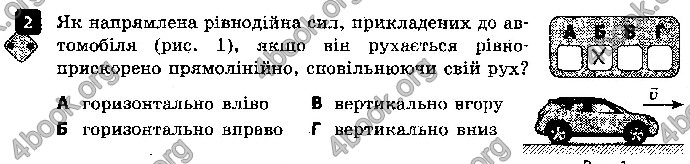 Решебник Зошит контроль Фізика 9 клас Божинова. ГДЗ