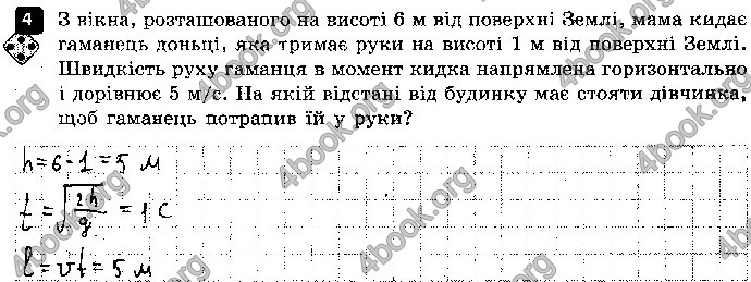 Решебник Зошит контроль Фізика 9 клас Божинова. ГДЗ