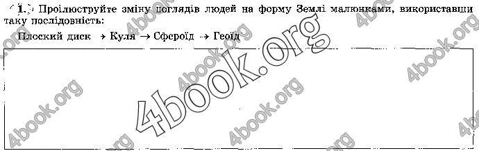 Решебник Зошит географія 7 клас Пестушко. ГДЗ