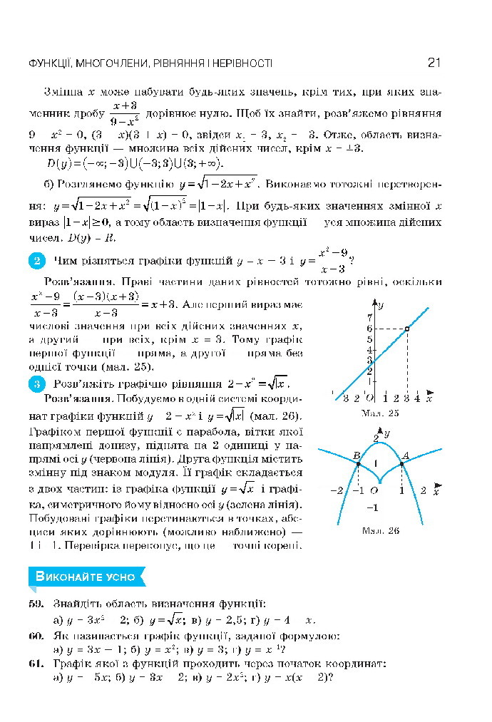 Алгебра 10 клас Бевз 2018