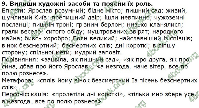 Відповіді Українська література 5 клас Коваленко 2018. ГДЗ