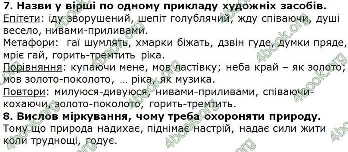 Відповіді Українська література 5 клас Коваленко 2018. ГДЗ