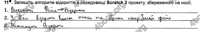 Відповіді Зошит Інформатика 5 клас Ривкінд 2018. ГДЗ