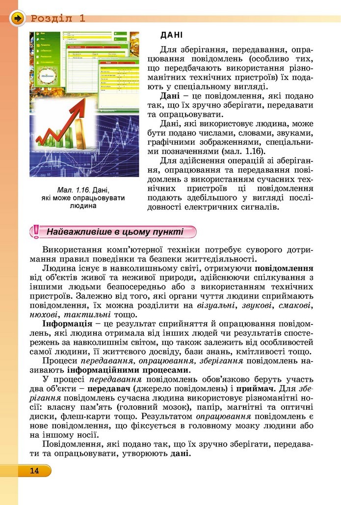 Інформатика 5 клас Ривкінд 2018