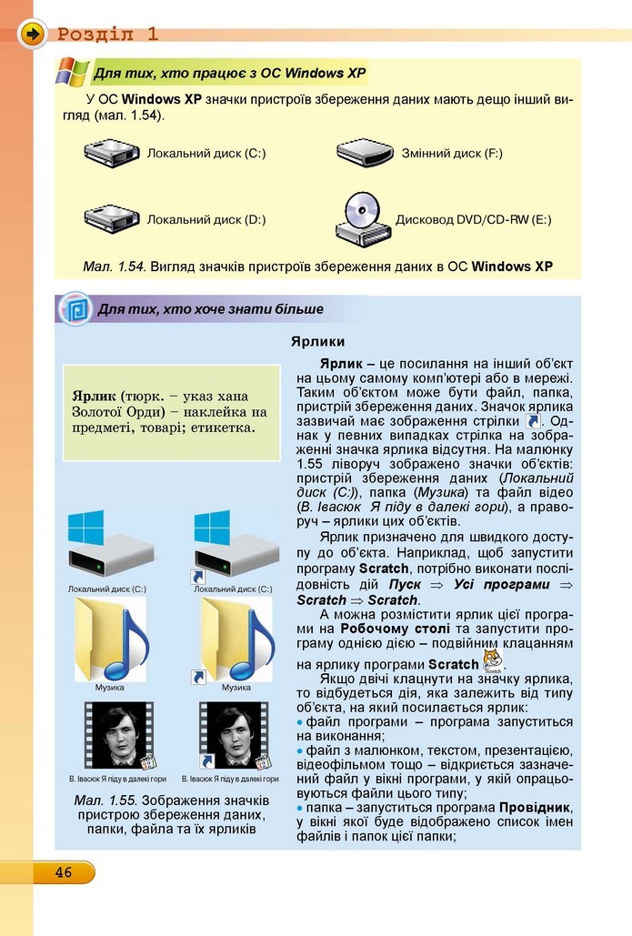 Інформатика 5 клас Ривкінд 2018