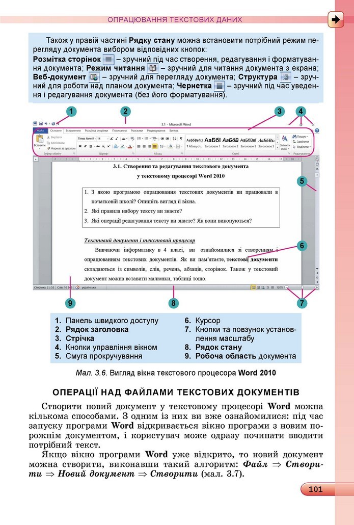 Інформатика 5 клас Ривкінд 2018