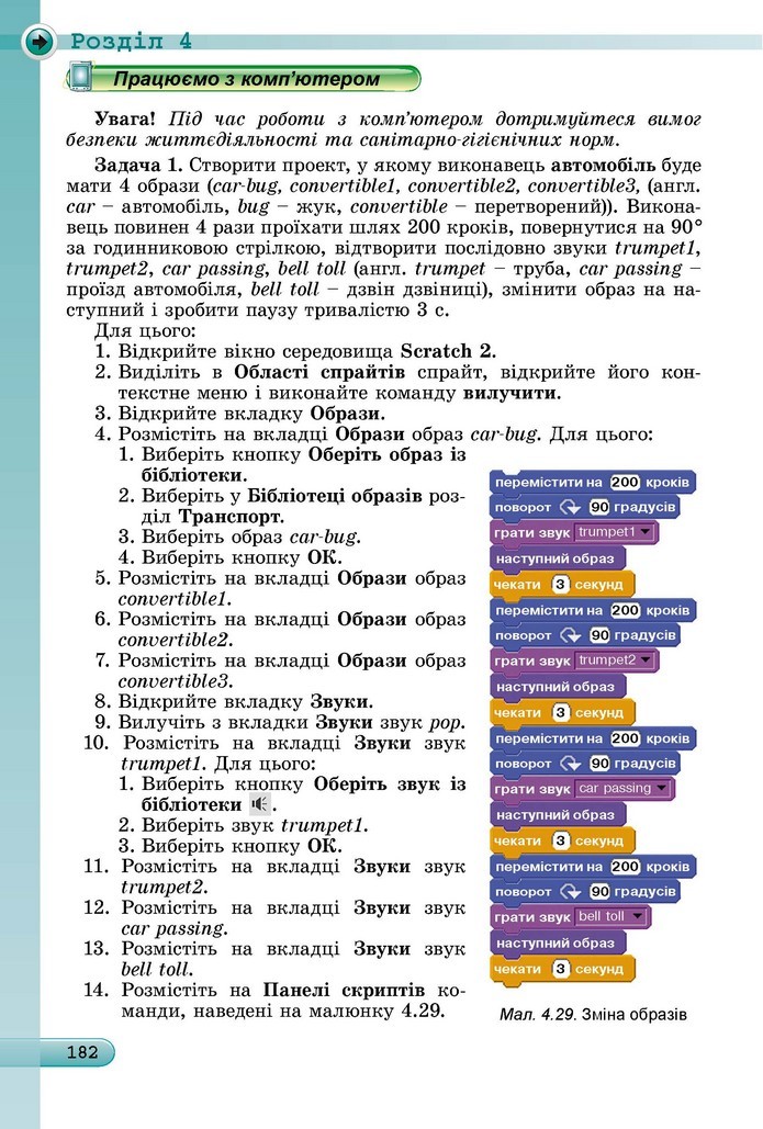 Інформатика 5 клас Ривкінд 2018