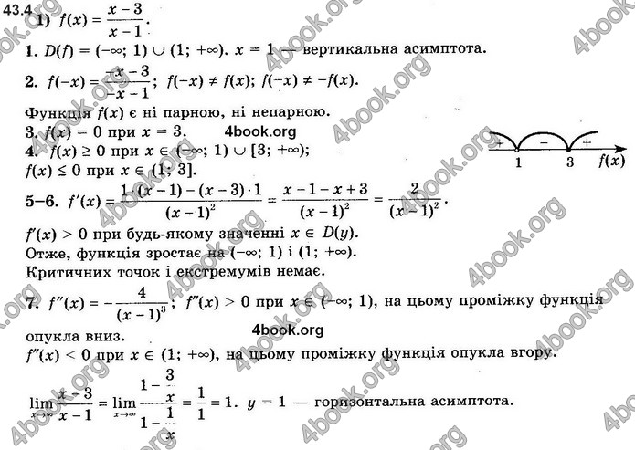 Решебник Алгебра 10 клас Мерзляк 2018. ГДЗ