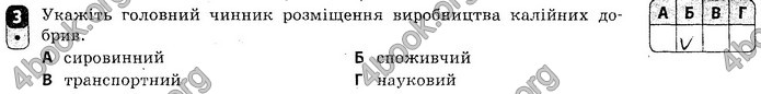 Відповіді Зошит контроль Географія 9 клас Вовк 2018. ГДЗ