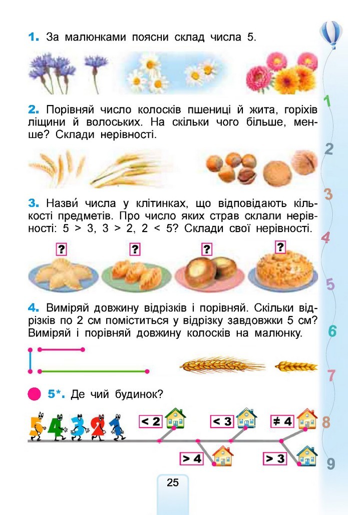 Математика 1 клас Лишенко 2018