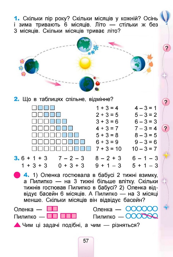 Математика 1 клас Лишенко 2018