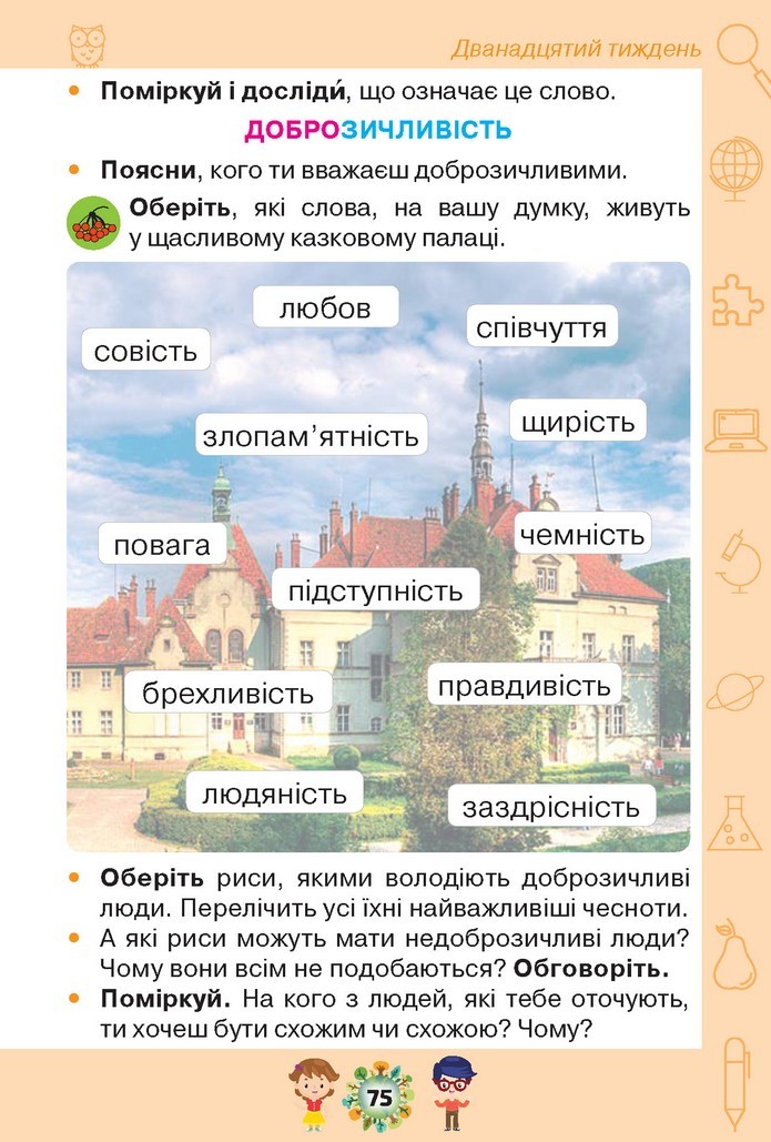 Я досліджую світ 1 клас Грущинська (1, 2 частина)