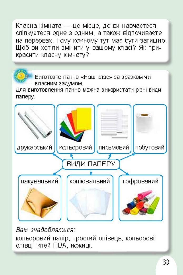 Я досліджую світ 1 клас Гільберг (Укр.)